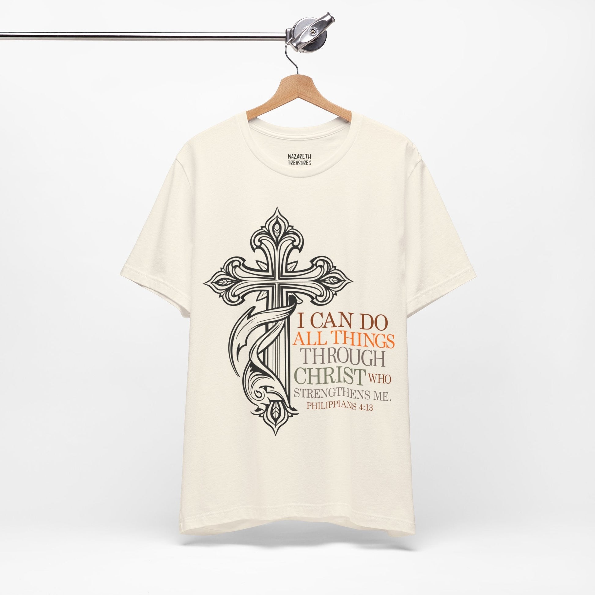 Philippians 4:13 - Unisex T-Shirt - T-Shirt - Nazareth Treasures