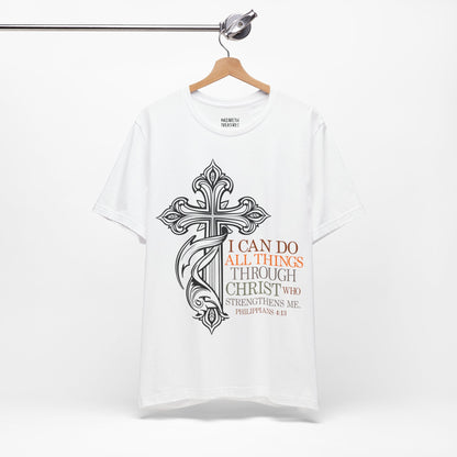 Philippians 4:13 - Unisex T-Shirt - T-Shirt - Nazareth Treasures