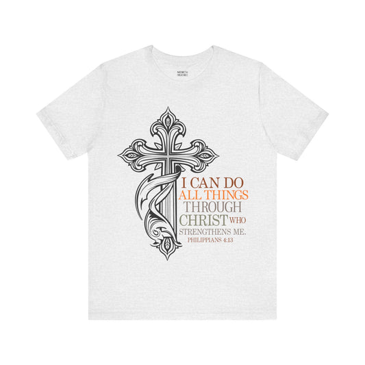 Philippians 4:13 - Unisex T-Shirt - T-Shirt - Nazareth Treasures