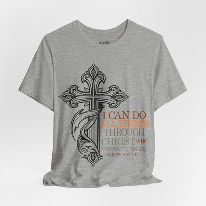 Philippians 4:13 - Unisex T-Shirt - T-Shirt - Nazareth Treasures