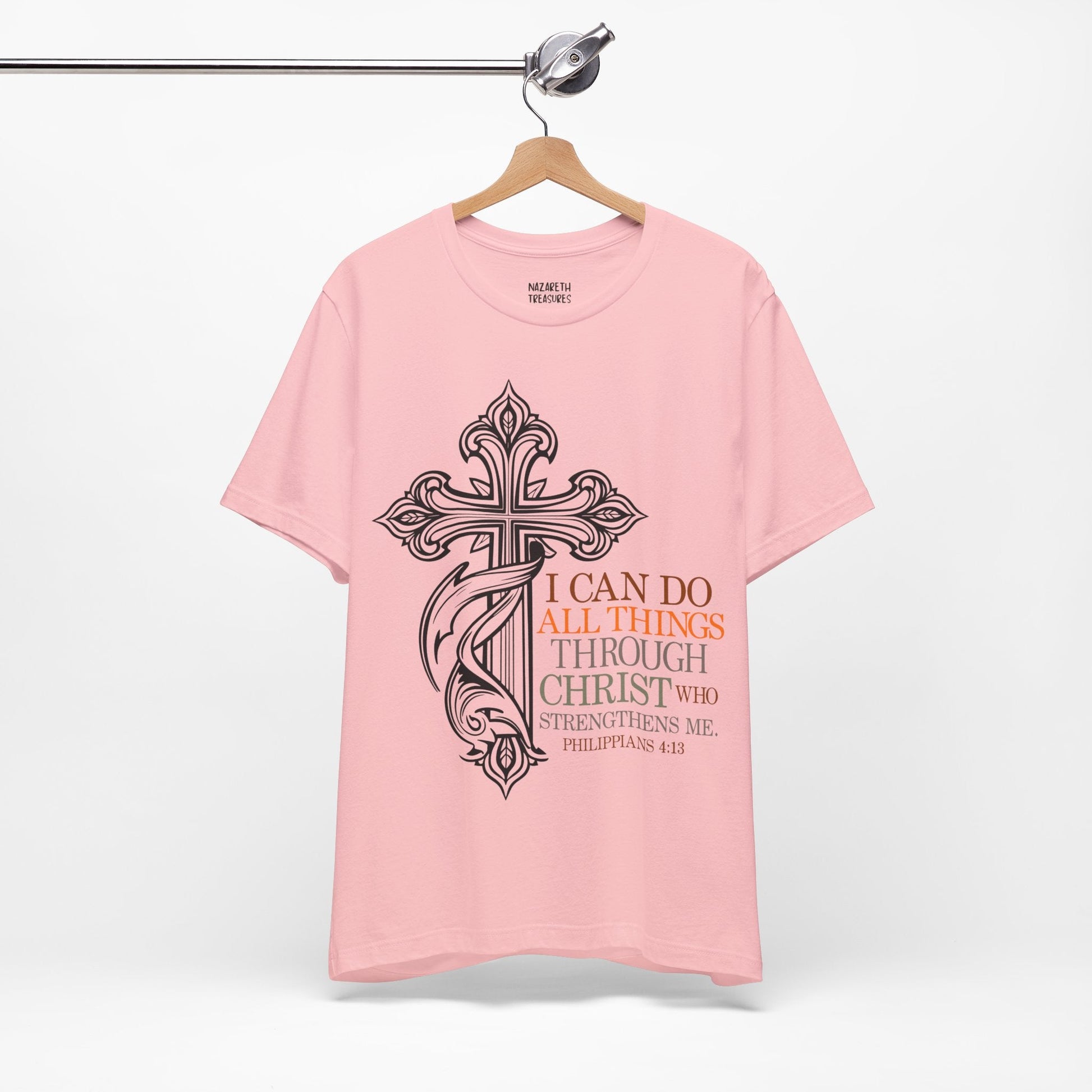 Philippians 4:13 - Unisex T-Shirt - T-Shirt - Nazareth Treasures