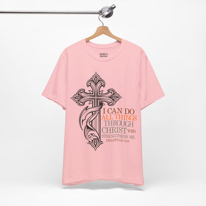 Philippians 4:13 - Unisex T-Shirt - T-Shirt - Nazareth Treasures