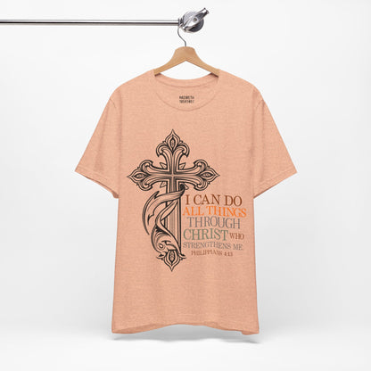 Philippians 4:13 - Unisex T-Shirt - T-Shirt - Nazareth Treasures