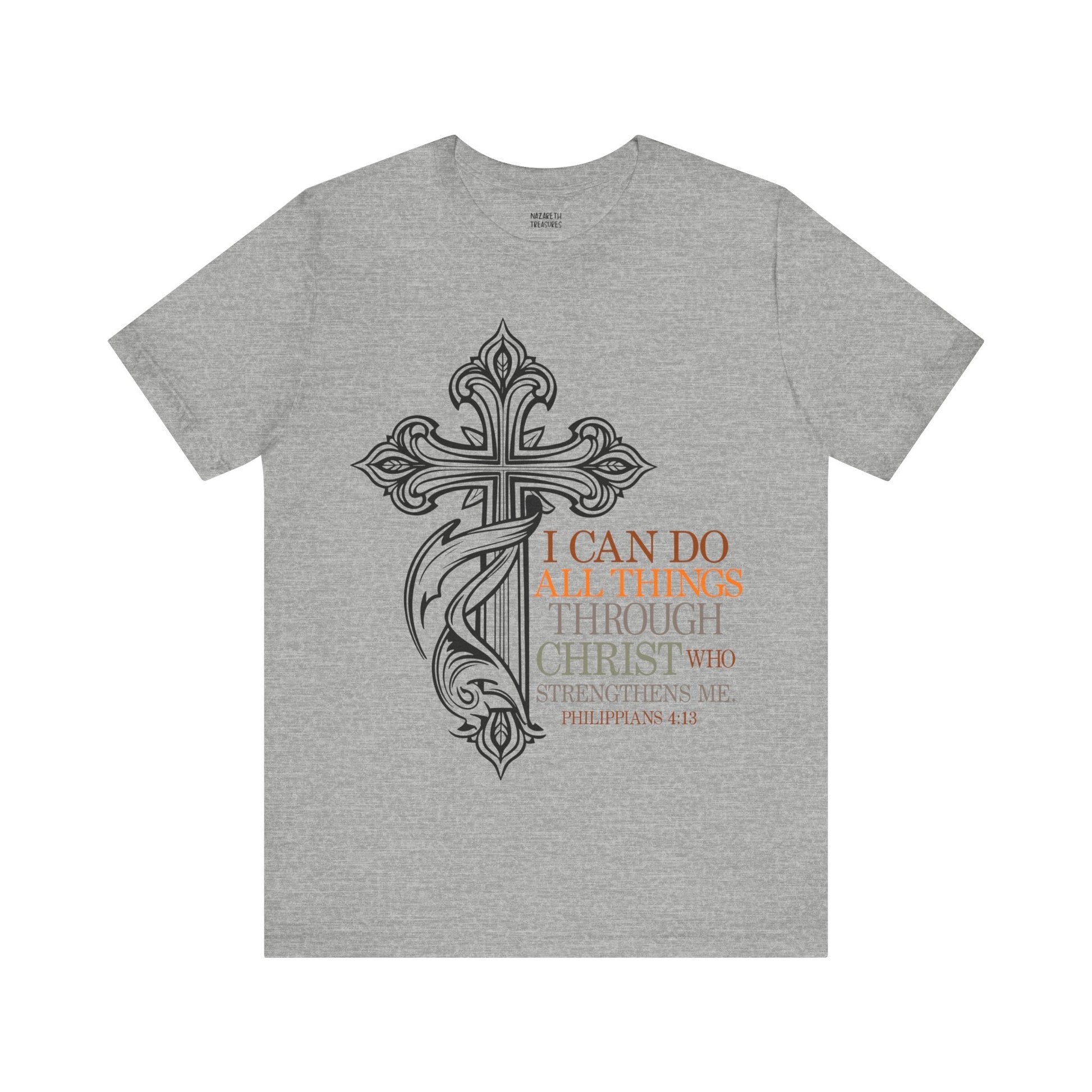 Philippians 4:13 - Unisex T-Shirt - T-Shirt - Nazareth Treasures