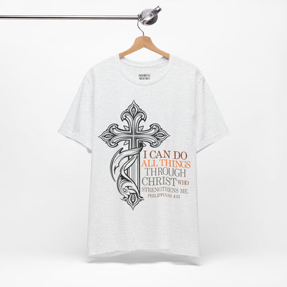 Philippians 4:13 - Unisex T-Shirt - T-Shirt - Nazareth Treasures