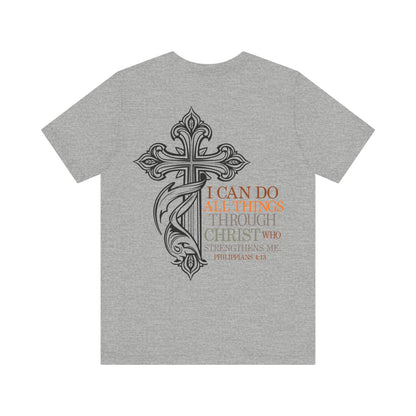 Philippians 4:13 - Unisex T-Shirt - T-Shirt - Nazareth Treasures
