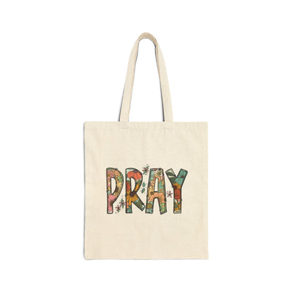Pray Cotton Tote Bag - Bags - Nazareth Treasures
