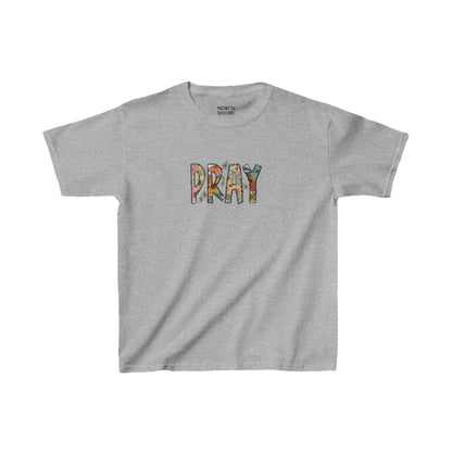 Pray Flowers Boho Design - Kids T-Shirt - Kids clothes - Nazareth Treasures