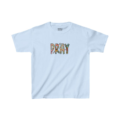 Pray Flowers Boho Design - Kids T-Shirt - Kids clothes - Nazareth Treasures
