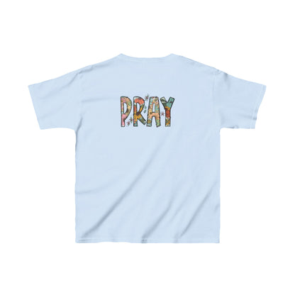 Pray Flowers Boho Design - Kids T-Shirt - Kids clothes - Nazareth Treasures