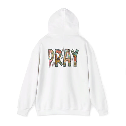 Pray Flowers Boho Hoodie - Hoodie - Nazareth Treasures