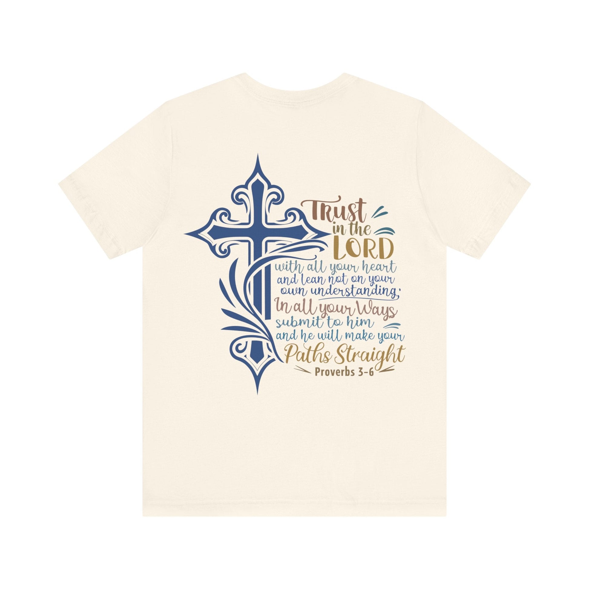 Proverbes 3 - 6 - Unisex T-Shirt - T-Shirt - Nazareth Treasures