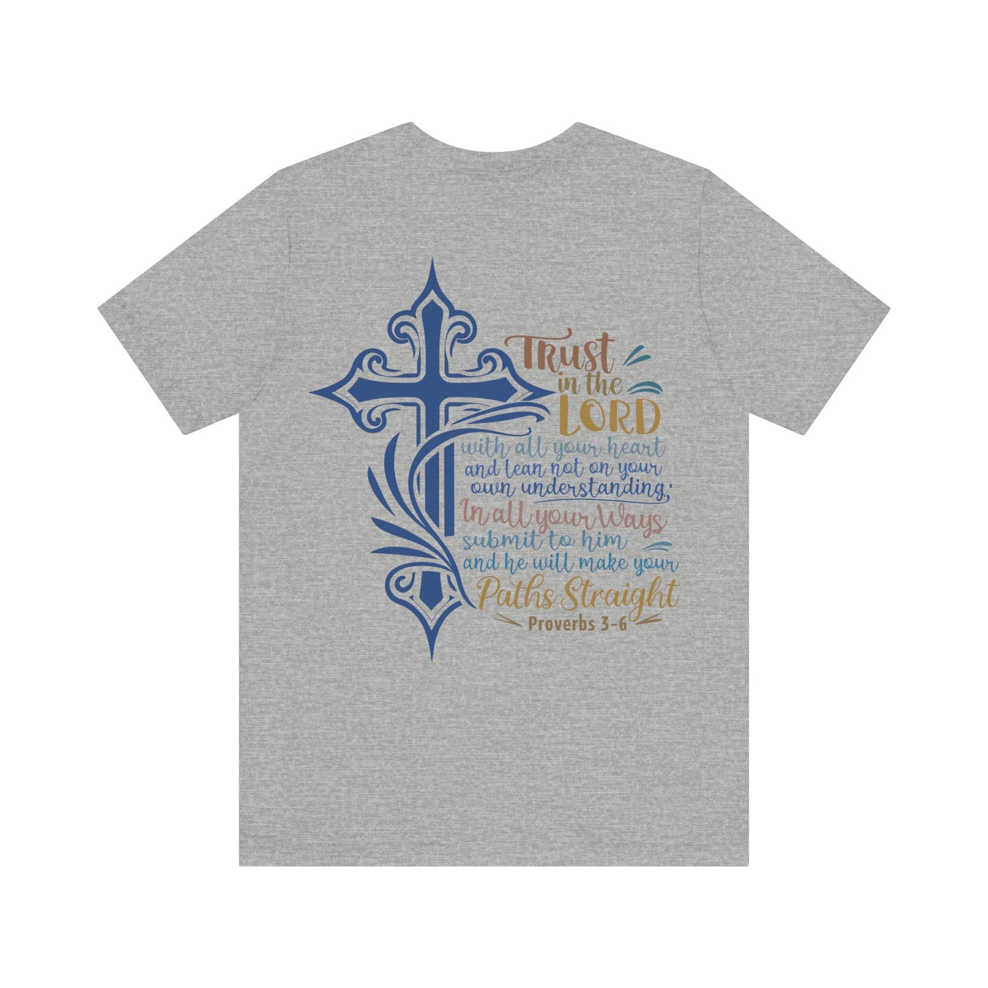 Proverbes 3 - 6 - Unisex T-Shirt - T-Shirt - Nazareth Treasures