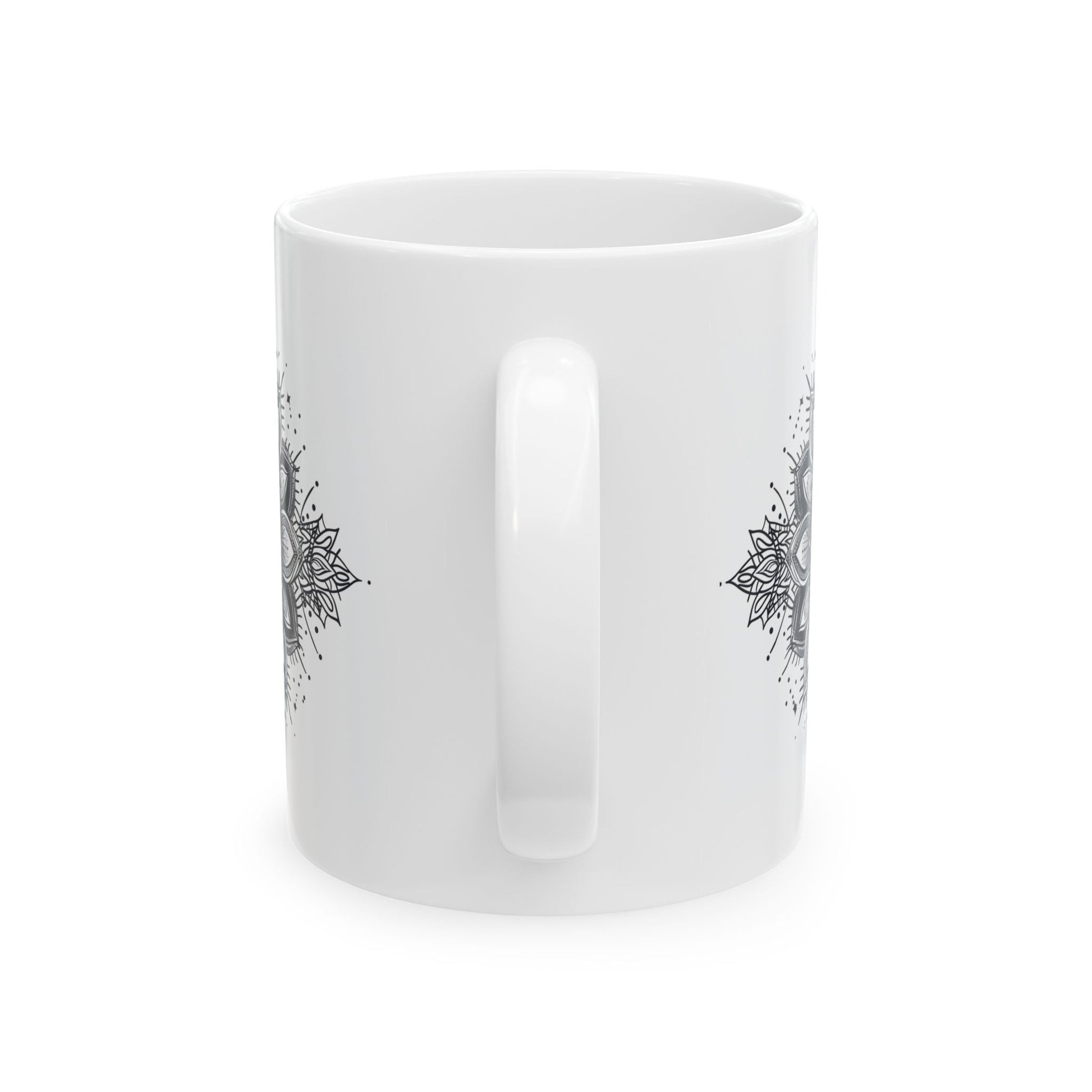 Save by Grace, Mandala Leaves - Mug - Mug - Nazareth Treasures