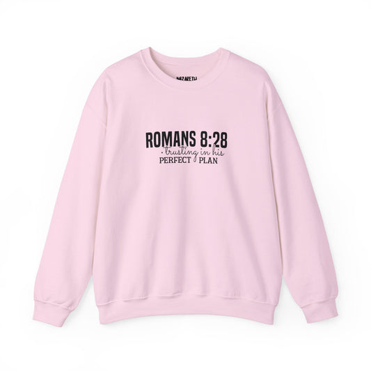Trusting in His Perfect Plan Crewneck Sweatshirt - Sweatshirt - Nazareth Treasures