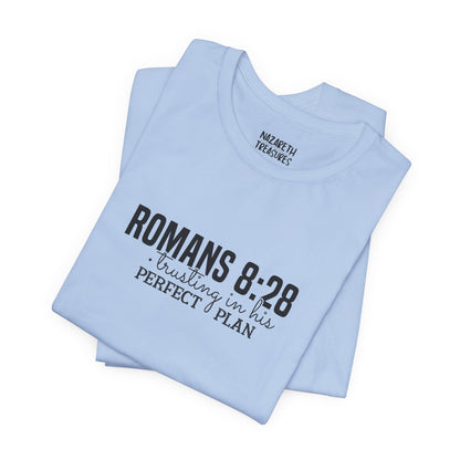 Trusting in His Perfect Plan T-Shirt - T-Shirt - Nazareth Treasures