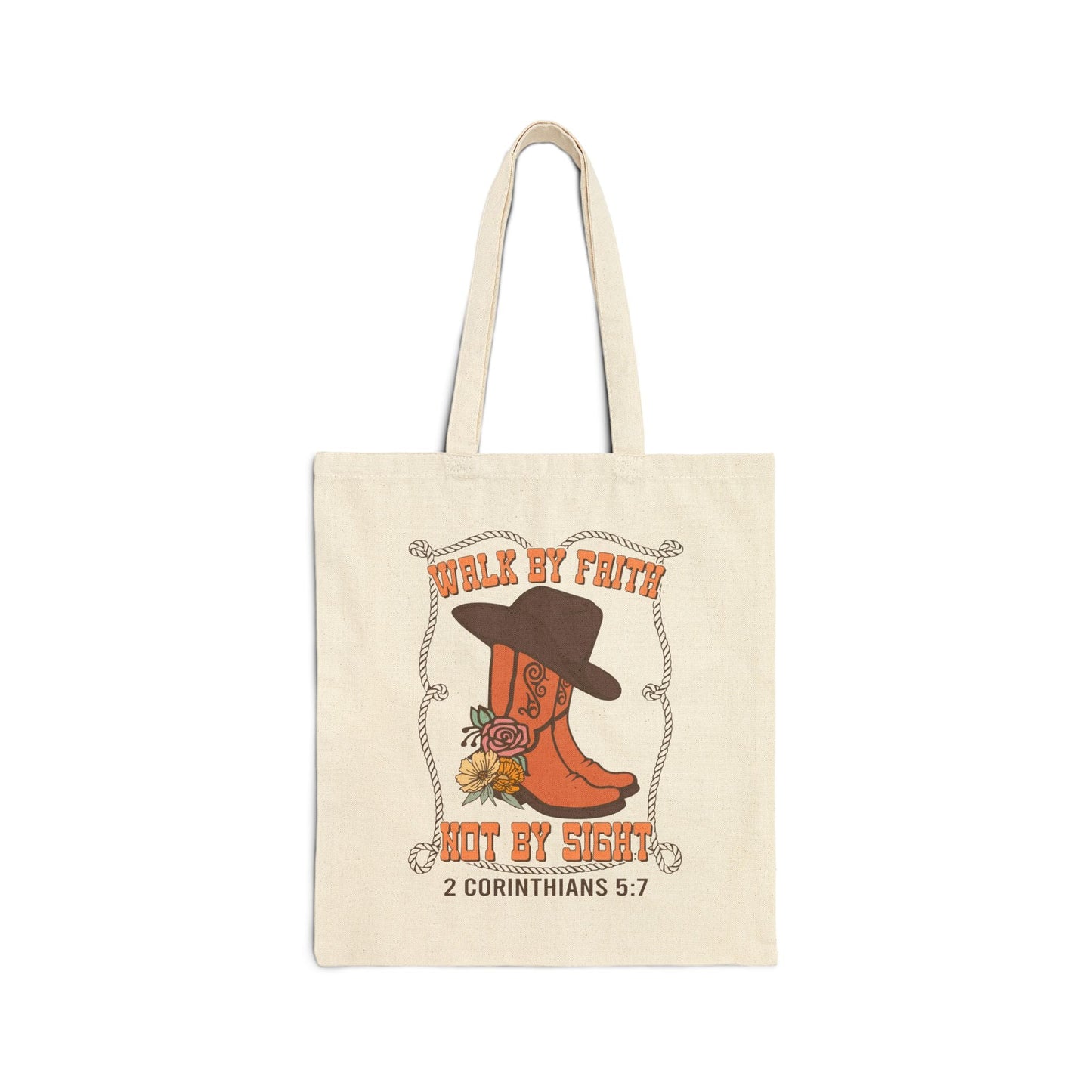 Walk by faith Not by sight Tote Bag - Bags - Nazareth Treasures